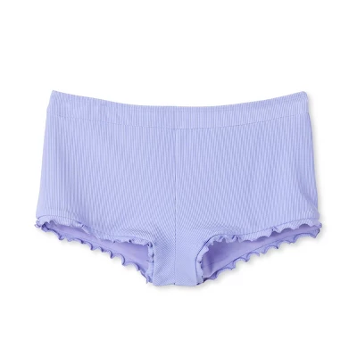 Women's Ruffle Detail Ribbed Cheeky Boyshorts Bikini Bottom - Wild Fable™ Purple Women's Ruffle Detail Ribbed Cheeky Boyshorts Bikini Bottom - Wild Fable™ Purple -Wild Fable Elegant Shop GUEST b40a597e 8730 48b3 ba18 b428c835c366