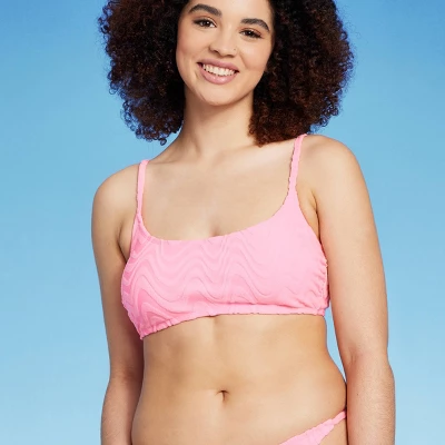 Women's Wavy Terry Textured Bralette Bikini Top - Wild Fable™ Light Pink Women's Wavy Terry Textured Bralette Bikini Top - Wild Fable™ Light Pink -Wild Fable Elegant Shop GUEST b40adc49 203b 422f bc8f 4bb0886f34e6