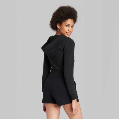 Women's Cropped Zip-Up Hoodie - Wild Fable™ Women's Cropped Zip-Up Hoodie - Wild Fable™ -Wild Fable Elegant Shop GUEST bdd28b9c 4600 4496 9ab3 cfa1c532e00b