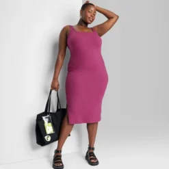 Women's Knit Midi Bodycon Dress - Wild Fable™ -Wild Fable Elegant Shop GUEST be681c49 2a2b 44c9 8b41 dcd173f2a5e4