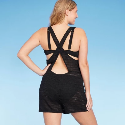 Women's Crochet Cover Up Romper - Wild Fable™ Black Women's Crochet Cover Up Romper - Wild Fable™ Black -Wild Fable Elegant Shop GUEST befa9c9e 91b8 43e6 960a 9de55245bd0f
