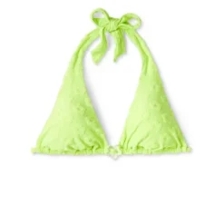 Women's Daisy Textured Ring Front Triangle Bikini Top - Wild Fable™ Green -Wild Fable Elegant Shop GUEST bf9b7100 147f 4607 a338 f45315534a52