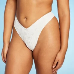 Women's Pointelle V-Front Extra Cheeky Extra High Leg Bikini Bottom - Wild Fable™ 2 Women's Pointelle V-Front Extra Cheeky Extra High Leg Bikini Bottom - Wild Fable™ -Wild Fable Elegant Shop GUEST c18bed78 6e87 4b90 b535 bbcb6d7cbe4d