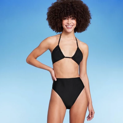 Women's High Leg Cheeky High Waist Bikini Bottom - Wild Fable™ Black Women's High Leg Cheeky High Waist Bikini Bottom - Wild Fable™ Black -Wild Fable Elegant Shop GUEST ca4f125e 7f68 4470 b6de 76d5c3e267be