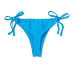 Women's Side-Tie Adjustable Coverage Bikini Bottom - Wild Fable™ Blue -Wild Fable Elegant Shop GUEST cafe4918 8d92 4071 8c52 648b6fec1527