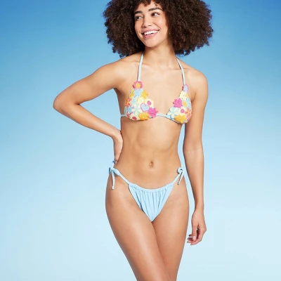 Women's Side-Tie Low-Rise High Leg Adjustable Bikini Bottom - Wild Fable™ Blue Women's Side-Tie Low-Rise High Leg Adjustable Bikini Bottom - Wild Fable™ Blue -Wild Fable Elegant Shop GUEST cb808045 6071 466c b91f 55386eafbbe4