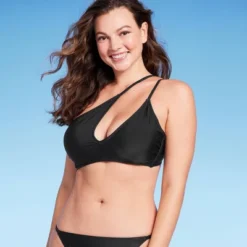 Women's Cut Out One Shoulder Bikini Top - Wild Fable™ -Wild Fable Elegant Shop GUEST cb837f10 9fec 439f 9f85 7e2ab5744e20