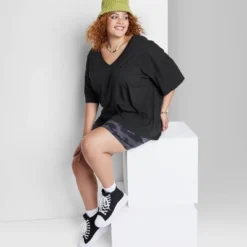 Women's Short Sleeve Relaxed Fit V-Neck T-Shirt - Wild Fable™ -Wild Fable Elegant Shop GUEST cc852200 0519 446e aedd b3daee2662da