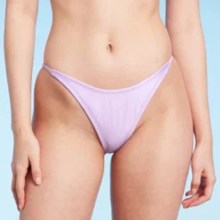 Women's Side Tab High Leg Cheeky Bikini Bottom - Wild Fable™ Shiny Light Purple 6 Women's Side Tab High Leg Cheeky Bikini Bottom - Wild Fable™ Shiny Light Purple -Wild Fable Elegant Shop GUEST ce65d285 d1ae 4fe5 b711 a3b9b598342f