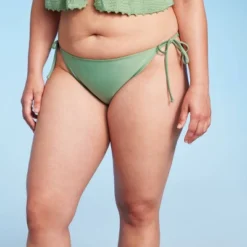 Women's Side-Tie Medium Coverage Bikini Bottom - Wild Fable™ Soft Green 2 Women's Side-Tie Medium Coverage Bikini Bottom - Wild Fable™ Soft Green -Wild Fable Elegant Shop GUEST cf915f80 4d07 4b3f bec5 9e69735a54d7