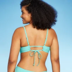 Women's Ruched Drawstring Front Bralette Bikini Top - Wild Fable™ -Wild Fable Elegant Shop GUEST d0b657f5 abd0 4908 b197 561c729c54cd