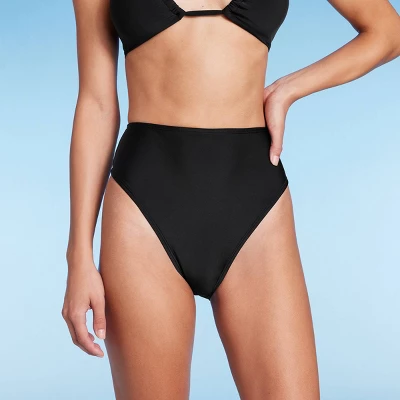 Women's High Leg Cheeky High Waist Bikini Bottom - Wild Fable™ Black Women's High Leg Cheeky High Waist Bikini Bottom - Wild Fable™ Black -Wild Fable Elegant Shop GUEST d19db261 293c 44ff a582 c177a4b5f036