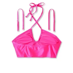 Women's Longline Wrap Halter Bikini Top - Wild Fable™ Pink Shine -Wild Fable Elegant Shop GUEST d3eb1dc7 9b98 47ab 8f8b d86e435d6292