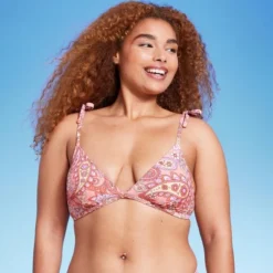 Women's Shoulder Tie Bralette Bikini Top - Wild Fable™ Peach Paisley Print 2 Women's Shoulder Tie Bralette Bikini Top - Wild Fable™ Peach Paisley Print -Wild Fable Elegant Shop GUEST d48c23a4 3eac 4455 bcf3 1b1eb0e81c73