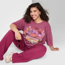 Women's Elbow Sleeve Oversized Graphic T-Shirt - Wild Fable™ -Wild Fable Elegant Shop GUEST d5ed51d7 d54f 4ce4 a031 5fe805924b56