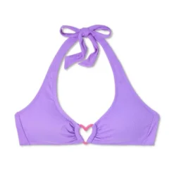 Women's Heart Detail Bralette Bikini Top - Wild Fable™ Purple 4 Women's Heart Detail Bralette Bikini Top - Wild Fable™ Purple -Wild Fable Elegant Shop GUEST d803101e 7d80 4f76 9375 548b3ec068f8