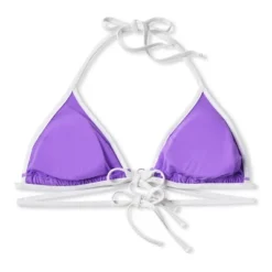 Women's Strappy Ring Front Triangle Bikini Top - Wild Fable™ Purple -Wild Fable Elegant Shop GUEST db3fecda ec34 41d1 88a1 11b9e05662e6