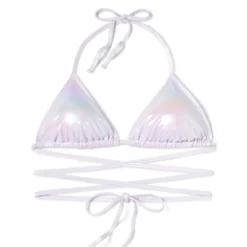 Women's Extreme Wrap Triangle Bikini Top - Wild Fable™ Light Purple Iridescent -Wild Fable Elegant Shop GUEST e0317259 369c 4383 ae78 d5c3f07d8f3a