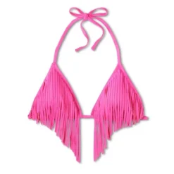 Women's Fringe Detail Triangle Bikini Top - Wild Fable™ Magenta -Wild Fable Elegant Shop GUEST e41d11eb 30c0 4d5e bb3c eef7eb23e9f2