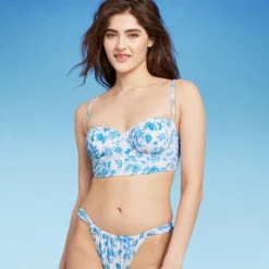 Women's Corset Longline Bikini Top - Wild Fable™ Cream -Wild Fable Elegant Shop GUEST e695daa3 eab4 4b05 a31b e8980e90c00e