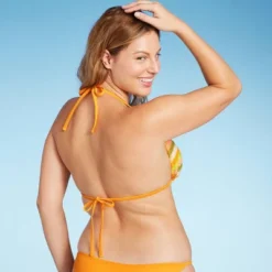 Women's Crochet Triangle Bikini Top - Wild Fable™ Orange Multi Striped 3 Women's Crochet Triangle Bikini Top - Wild Fable™ Orange Multi Striped -Wild Fable Elegant Shop GUEST e775dc1d 0be5 48c9 b9b7 63db44200623