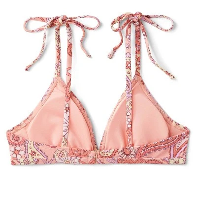 Women's Shoulder Tie Bralette Bikini Top - Wild Fable™ Peach Paisley Print Women's Shoulder Tie Bralette Bikini Top - Wild Fable™ Peach Paisley Print -Wild Fable Elegant Shop GUEST ecfbea01 7625 4ba2 a3ef d205045074c2