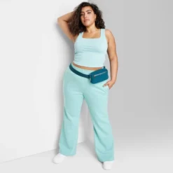 Women's High-Rise Wide Leg French Terry Sweatpants - Wild Fable™ -Wild Fable Elegant Shop GUEST f7871b1a 5c5d 49ec 9cae 5eace60b9045