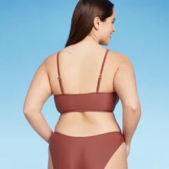 Women's Lace-Up Longline Bikini Top - Wild Fable™ -Wild Fable Elegant Shop GUEST f8e5b52c bd13 4649 9c31 88ca94de96a8