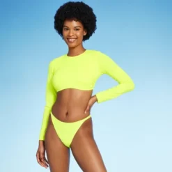 Women's Cropped Open Back Rashguard - Wild Fable™ -Wild Fable Elegant Shop GUEST f916201a 30ec 4766 b8b6 b6aa6198bc47