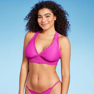 Women's Smocked Detail Longline Bikini Top - Wild Fable™ Purple Women's Smocked Detail Longline Bikini Top - Wild Fable™ Purple -Wild Fable Elegant Shop GUEST f969933c 7766 40f2 a77c 8d3cdd10acc7