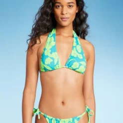 Women's Bead Detail U-Neck Multi-Way Bralette Bikini Top - Wild Fable™ Multi Tropical Print -Wild Fable Elegant Shop GUEST fbf86b2e 0a79 48df 858c 05241b134f6c