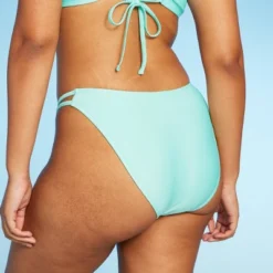 Women's Strappy Extra Cheeky Extra High Leg Bikini Bottom - Wild Fable™ Mint Green -Wild Fable Elegant Shop GUEST fc5350f3 8452 4e2a 8582 e2394dc43286