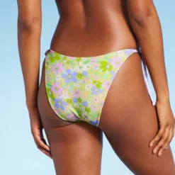 Women's Reversible Side-Tie Extra High Leg Extra Cheeky Bikini Bottom - Wild Fable™