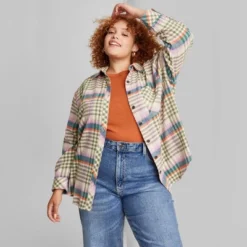 Women's Oversized Button-Down Flannel Shirt - Wild Fable™ Plaid 5 Women's Oversized Button-Down Flannel Shirt - Wild Fable™ Plaid -Wild Fable Elegant Shop GUEST fe98b6ae 1954 4974 a405 cee663c19945